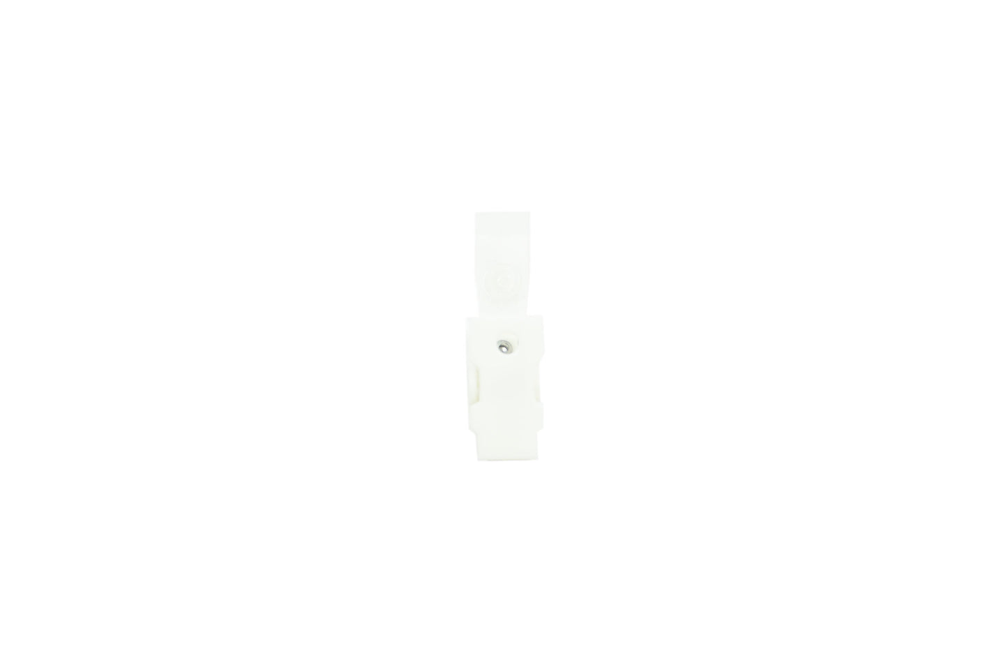 Plastic ID Clip with Transparent PVC Straps 100pcs