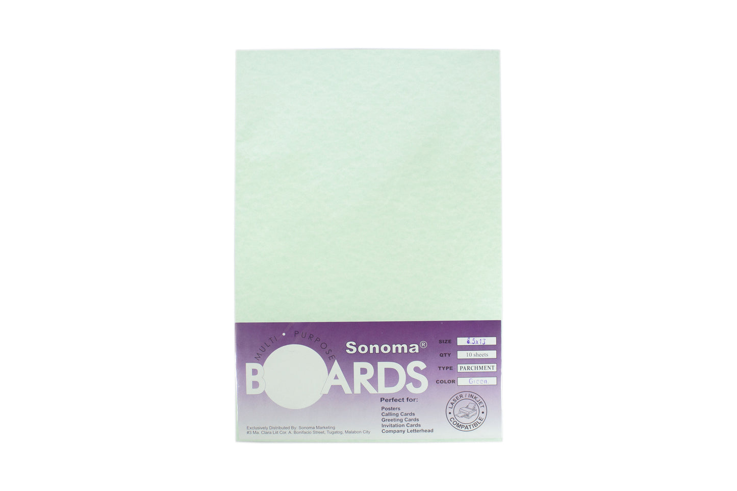 Sonoma Boards Parchment Paper 90gsm Long 100s | Sold by 10s