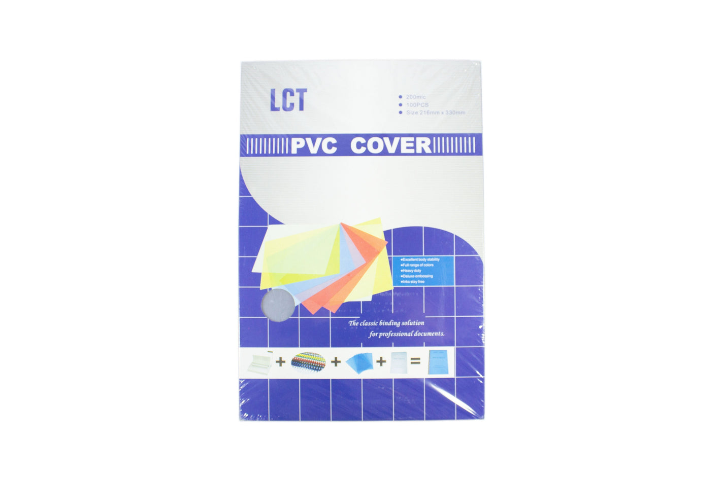 PVC Cover 200mic Long | 100pcs – Paper Cart