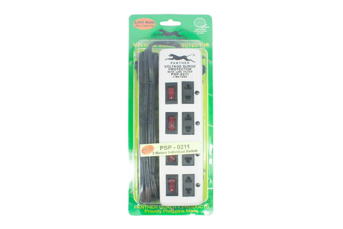 Panther 3M (PSP-0211) Voltage Surge Protector