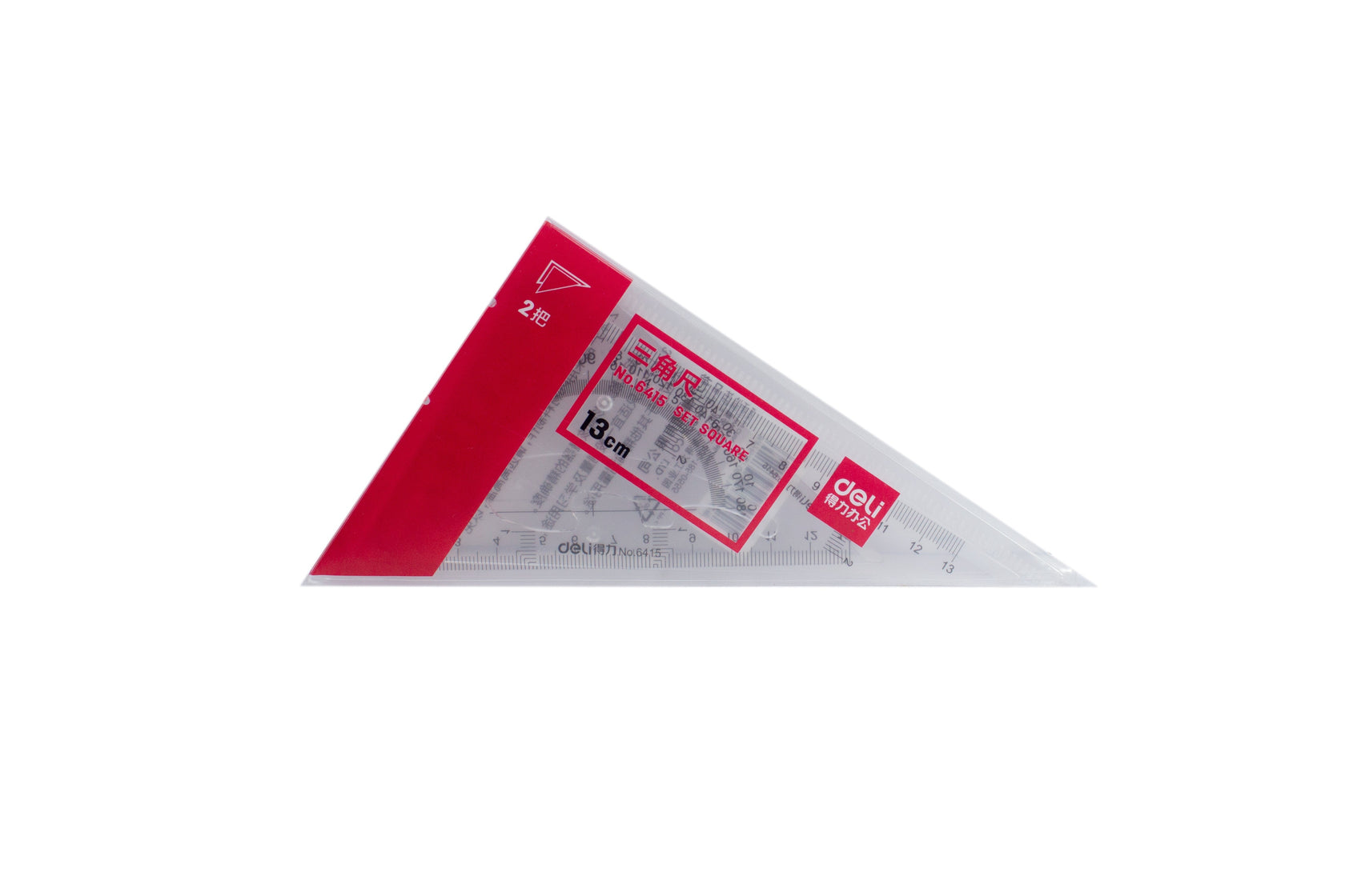 Deli Triangle Ruler Set – Paper Cart