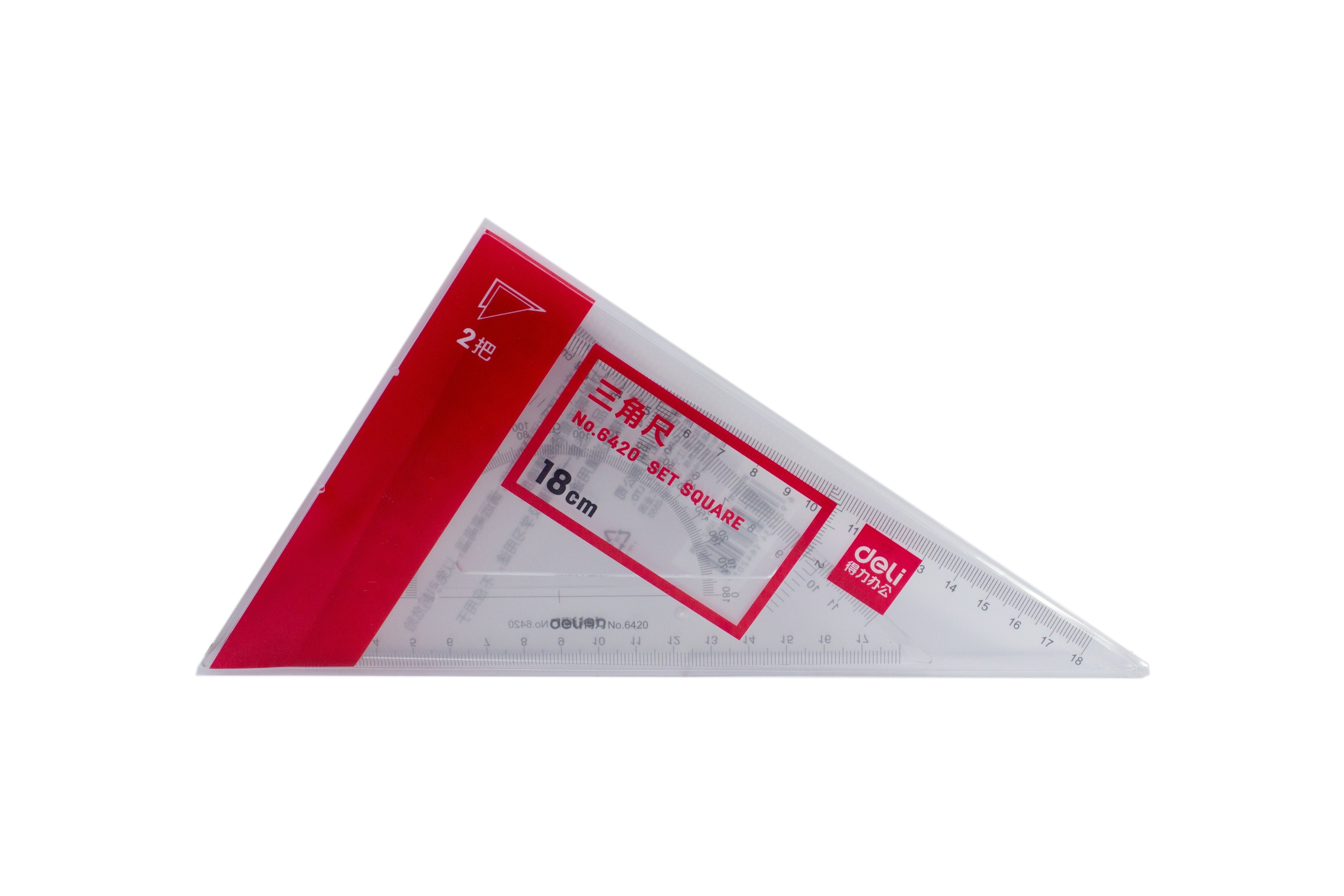 Deli Triangle Ruler Set – Paper Cart
