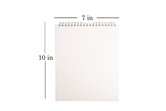 Simple Life Steno Notebook Grid 80Lvs.