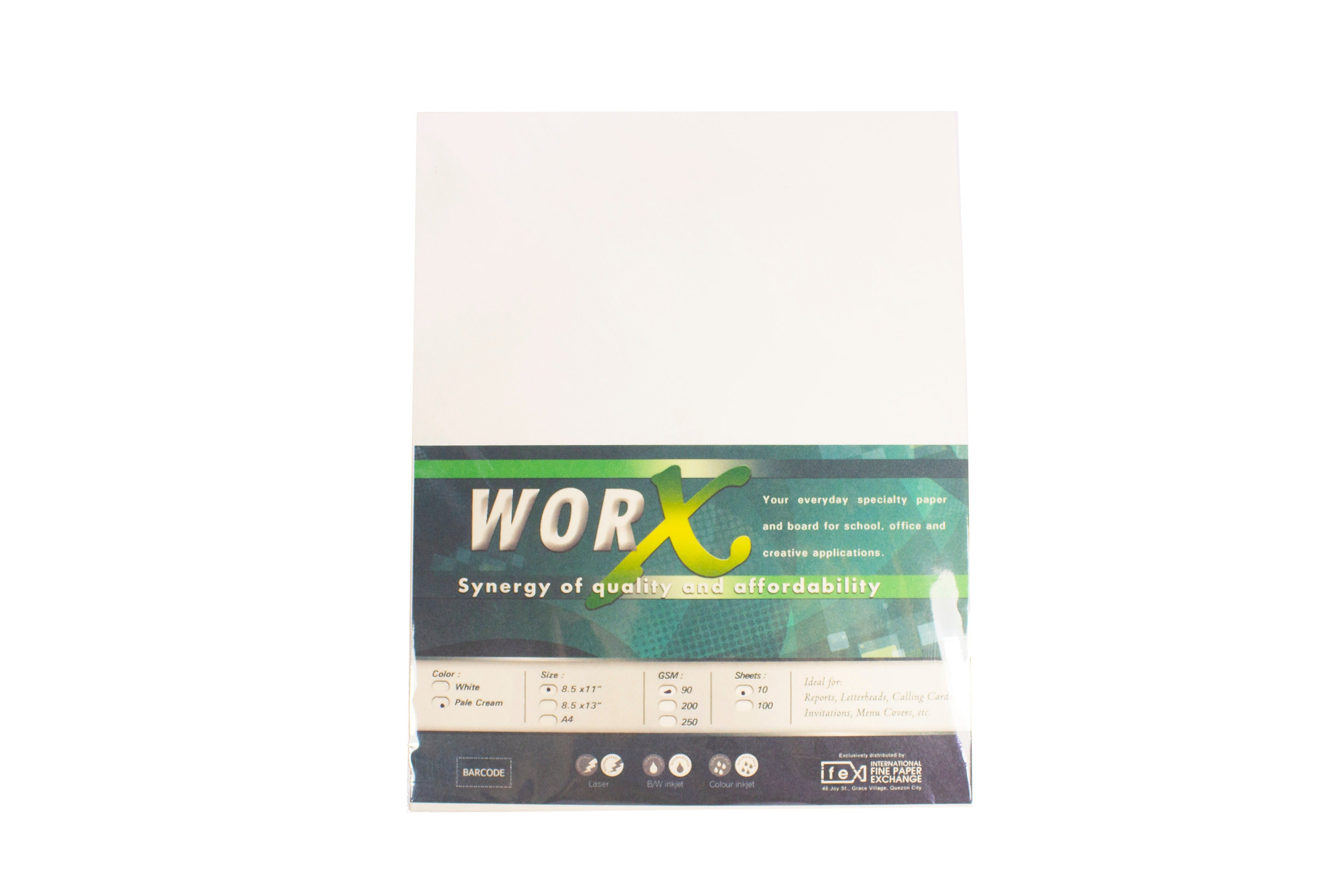 Worx Special Paper 90gsm 25Pack Paper Cart