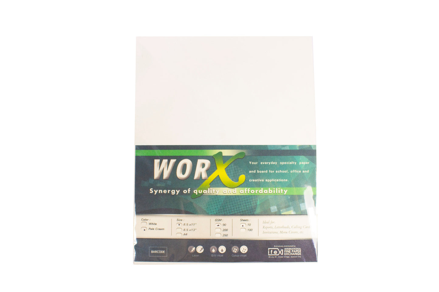 Worx Special Paper 90GSM | Sold by 250s (25Pack)